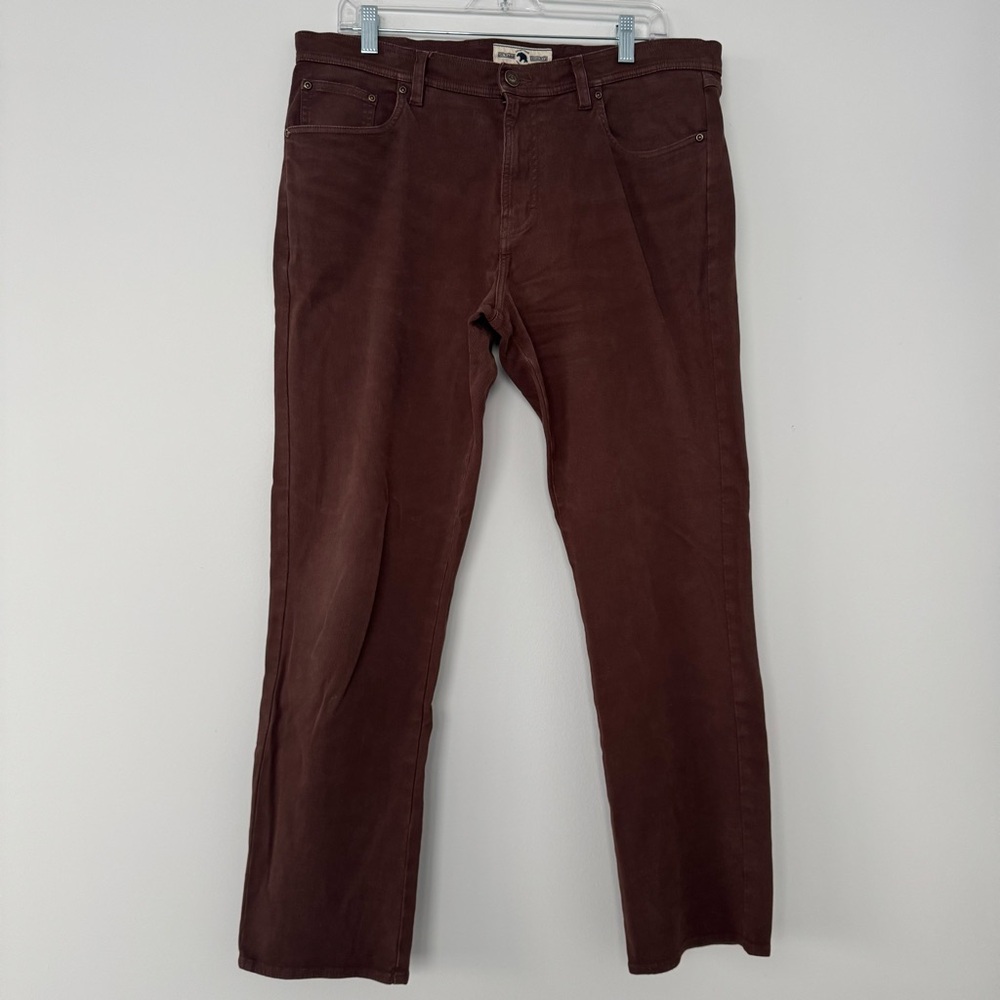 Onward Reserve Corduroy Pants Brown Earthy Minimalist Men’s 35x30 Made in US